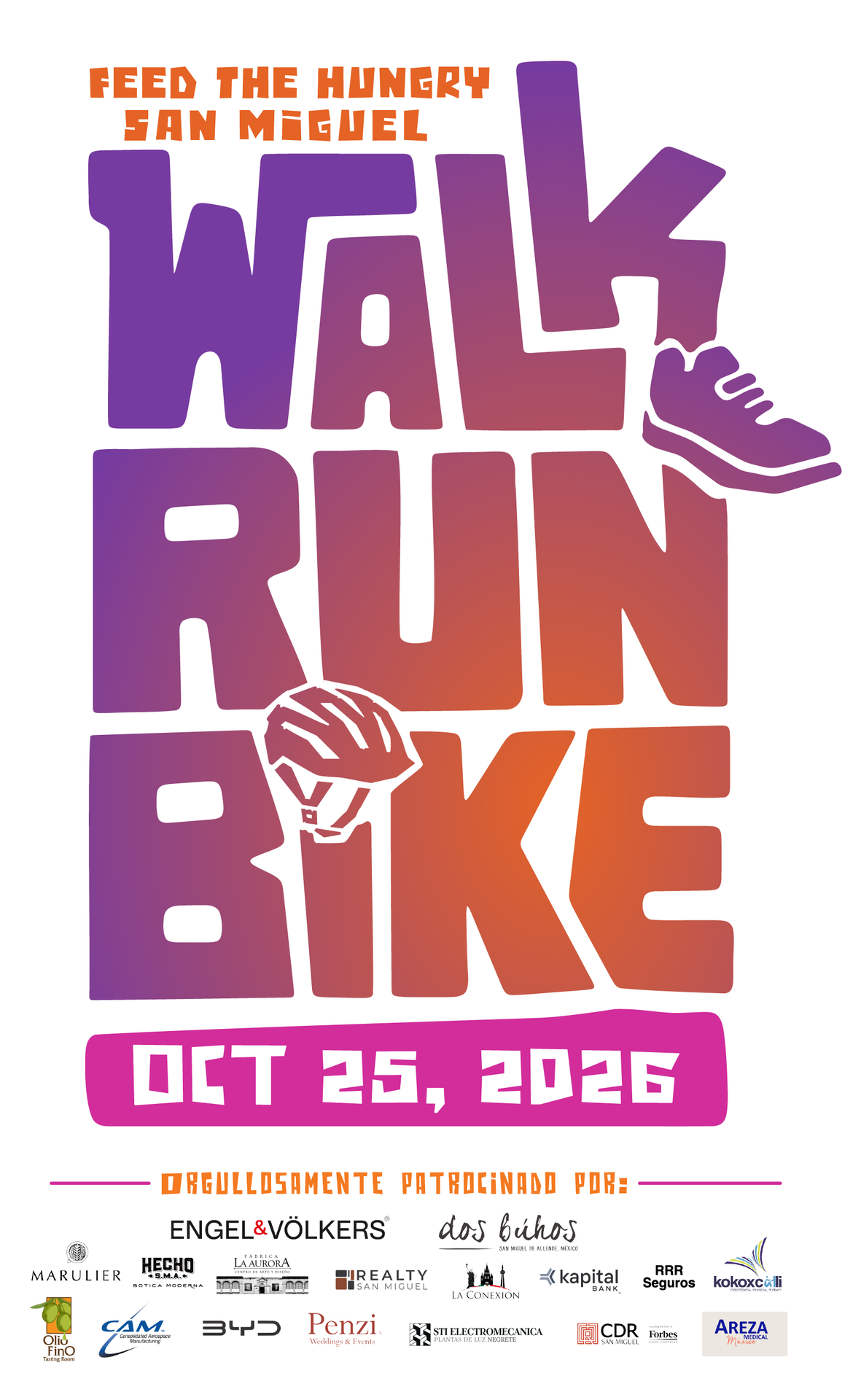Walk · Run · Bike for Food 2026